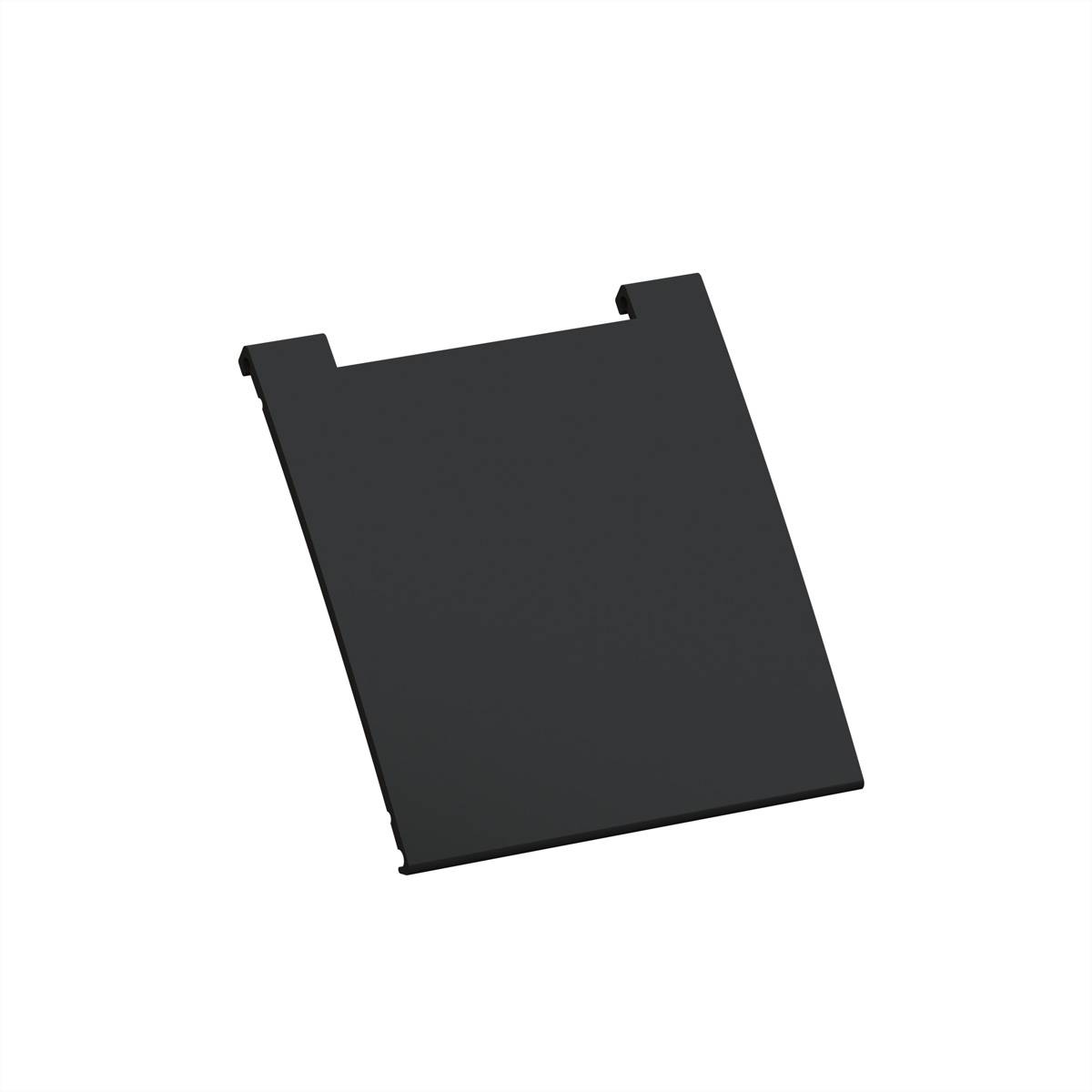 BACHMANN KAPSA XX-Small Deckel, schwarz Steckdosenleisten Einbau-Anschlussfelder