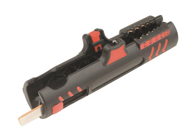 Cimco Jokari-Super-Entmanteler 120025 8-13mm Ã˜ Abisoliervorrichtung Install.Baumaterial Werkzeug