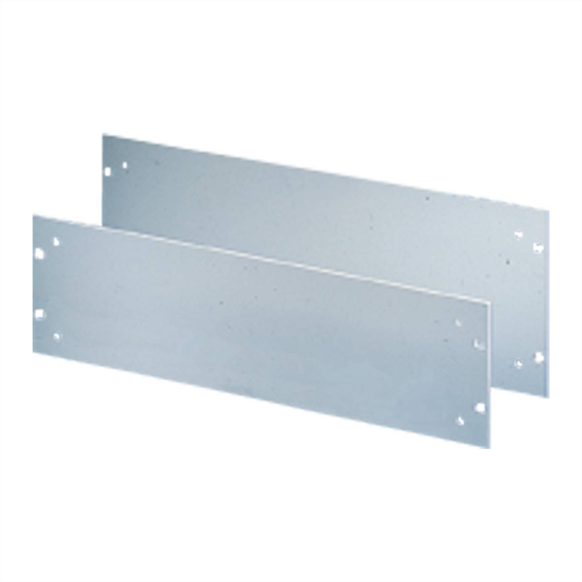 SCHROFF 19-Frontplatten mit Löchern für Griffe - 19-FRONTPL. 4HE VORELOXIERT 19 Schränke &amp