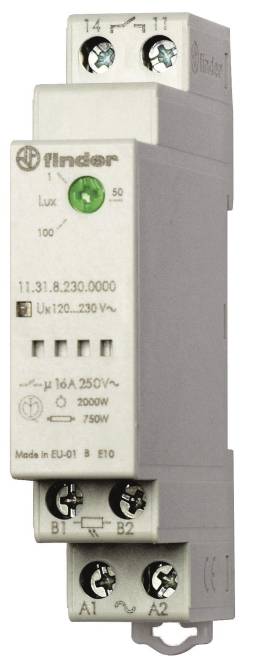 FIND Dämmerungsschalter 11.31.8.230.0000 inkl. Außensensor 011.02 Install.Baumaterial