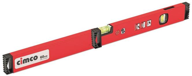 Cimco Alu-Wasserwaage 400mm 211520 Install.Baumaterial Werkzeug Messgeräte