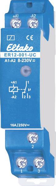 Eltako ER12-001-UC Schalt-/Steuerrelais (V) 1We potenzialfrei 16A 22001601 Install.Baumaterial