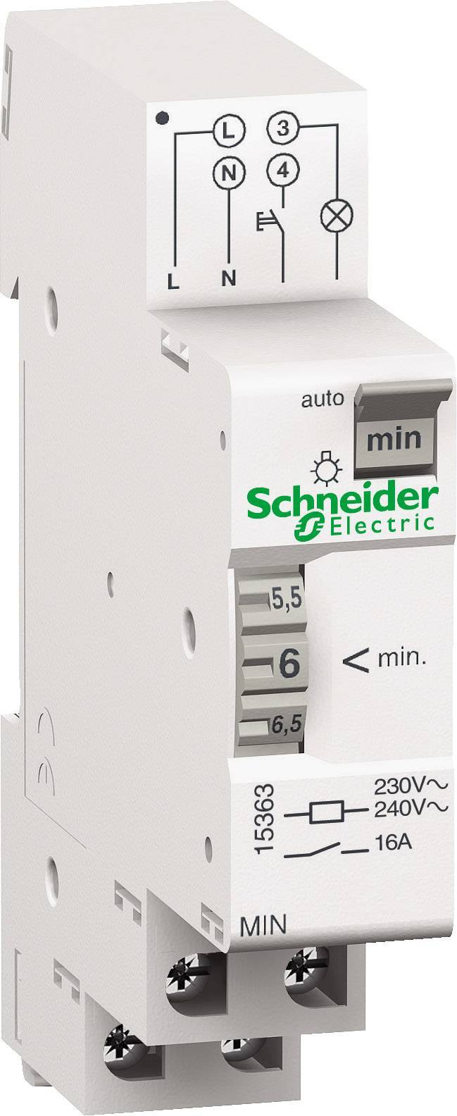 GS Treppenlichtautomat 220/240V 15363 Multi 9 16A 1-7min. Einschaltdauer Install.Baumaterial
