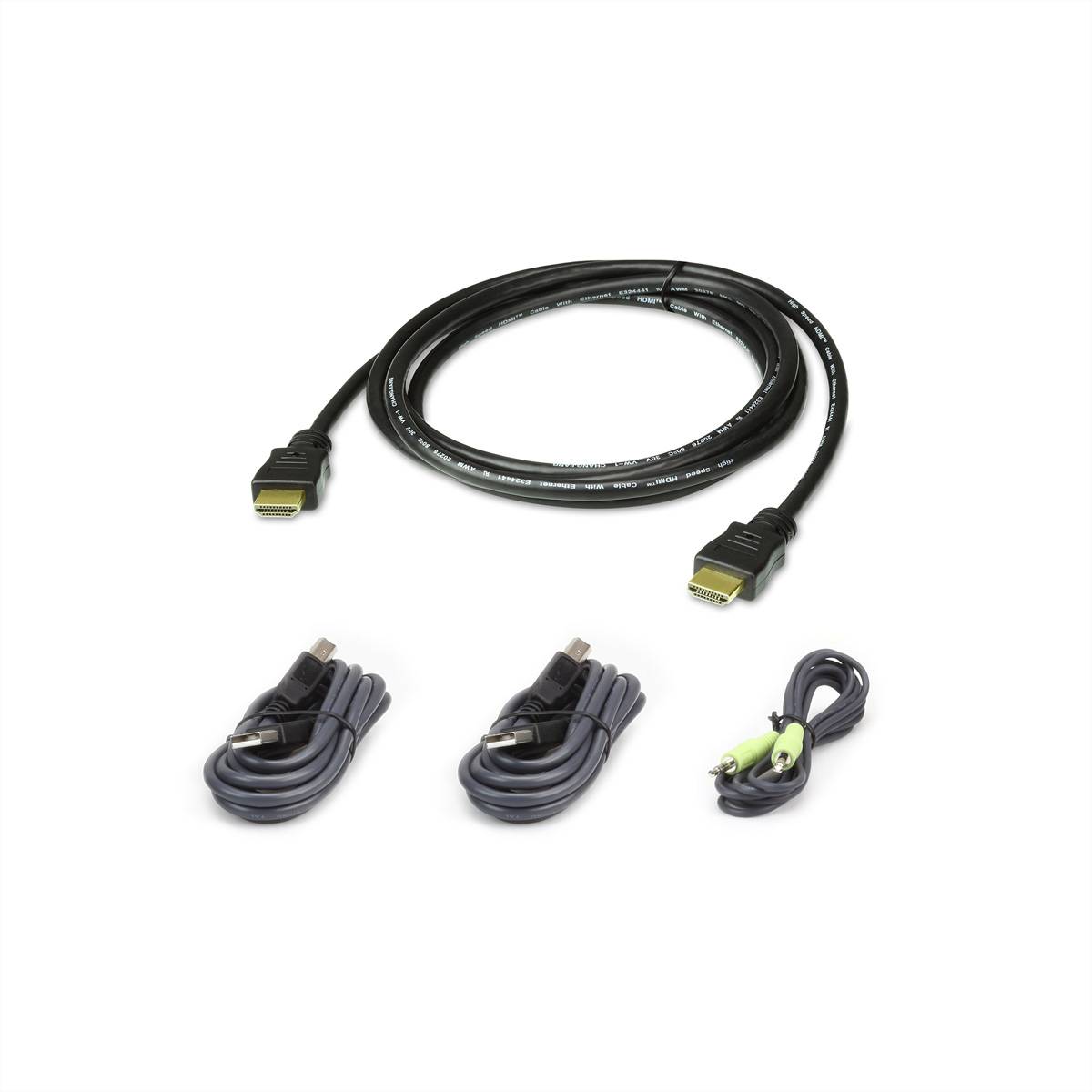 ATEN 2L-7D02UHX4 USB HDMI Secure KVM Kabel Set Adapter- / Konverterkabel