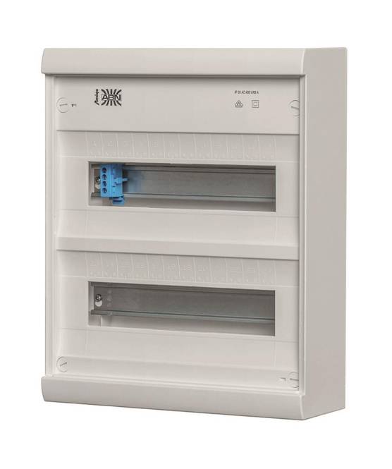 ABN AMIGO KV AP 2x12(+2) TE IP30 A24A o.Türe BxHxT:300x370x106mm Install.Baumaterial