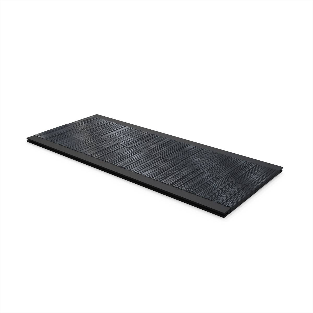 SCHROFF VARISTAR Bürstenleiste, schwarz, 2 St., f. Dach (80mm Breite) Netzwerk-Infrastruktur Stand