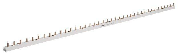 Hager Kammschiene 3polig 80A KB380Q Stiftanschluss 16qmm 37 Module Install.Baumaterial