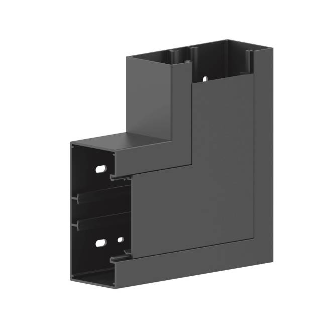 GGK BR 60x130/80-FWGGK BR 60x130/80-FW Flachwinkel BR 60x130/80-9005 PVC 18351 Install.Baumaterial