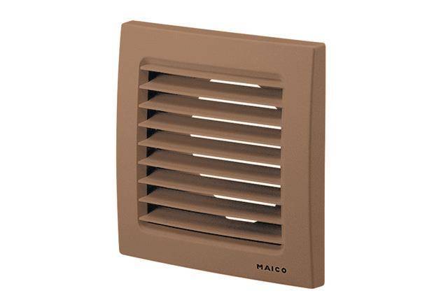 MAICO Aussengitter SG100B a Kunststoff braun Install.Baumaterial Ventil.Jalou.Mot.Ex