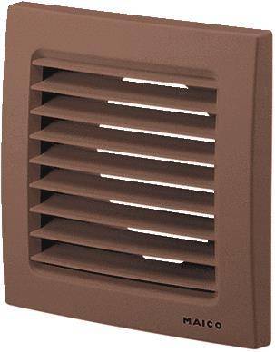MAICO Aussengitter SG100B a Kunststoff braun Install.Baumaterial Ventil.Jalou.Mot.Ex-