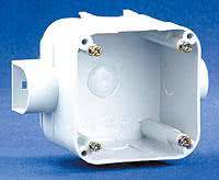 Metz E-DAT Modul IP44S 1309441002-I UP-Gehäuse rw,ohne Module, Schloss Install.Baumaterial