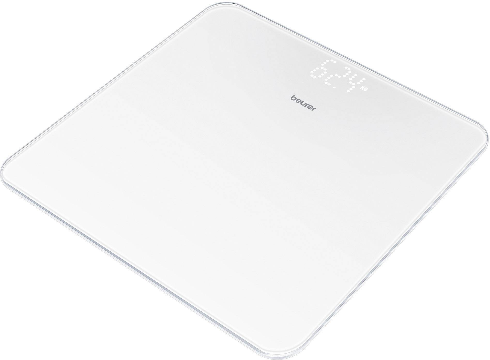 Beurer GS 225 White Glaswaage Tragkraft 180kg 757.33 Hausgeräte Kleingeräte Körperpflege