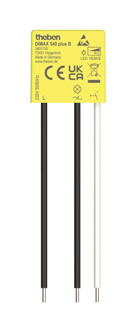 Theben UP-Dimmer DIMAX 540 plus B f.Glüh-/Halogen-u.LED-Lampen 5400130 Install.Baumaterial