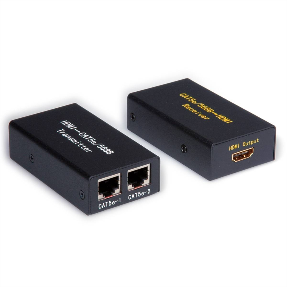 VALUE HDMI Verlängerung über Twisted Pair, 25m Splitter und Selektoren HDMI-Verlängerung