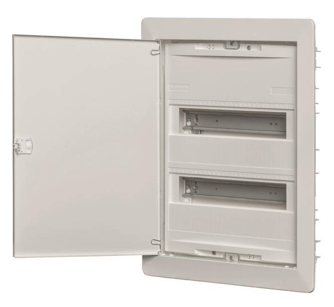 ABN AMIGO Kleinverteiler 2R UP A24UP m.Tür B330/H425/T90mm Install.Baumaterial