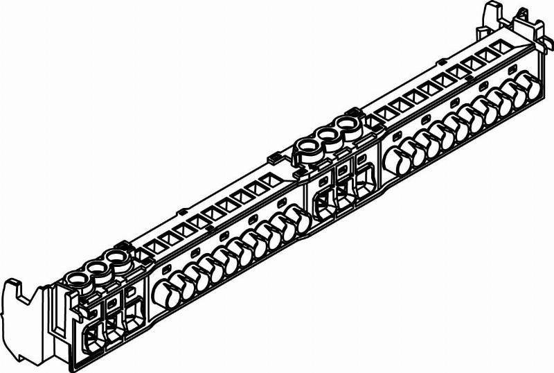 ABN PE-Klemme System ESPRO XPEN26N Klemmst.3x2,5-16 10x1,5-4 Install.Baumaterial