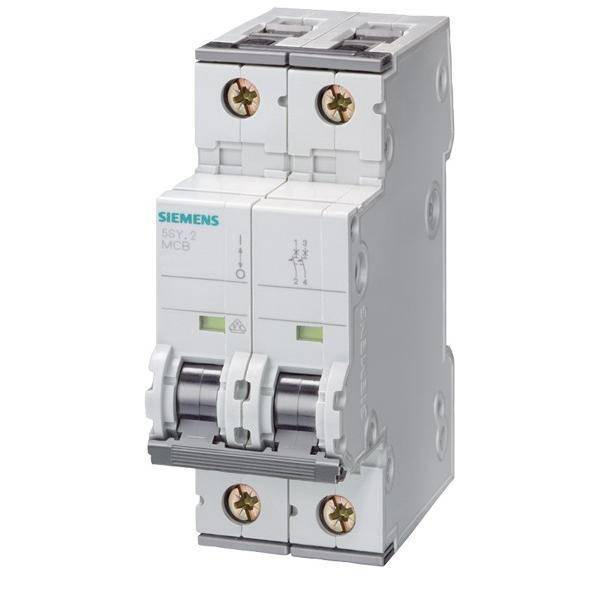 Siemens Automat C 8A 5SY42087 400V 10kA 2p Install.Baumaterial ZÃ¤hlerschr./Verteilg