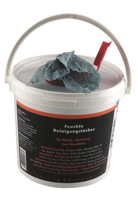 Cimco Reinigungstücher 145018 72Stück im Eimer Install.Baumaterial Werkzeug Messgeräte