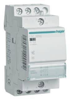 Hager InstallationsschÃ¼tz 25A ESC325S brummfrei 3SchlieÃŸer 230V Install.Baumaterial