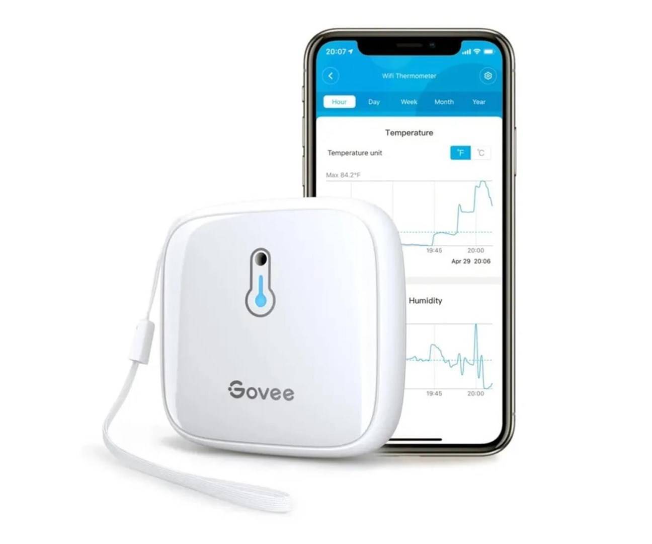 Govee Wi-Fi Thermometer-Hygrometer Multimedia-Technik Zubehör