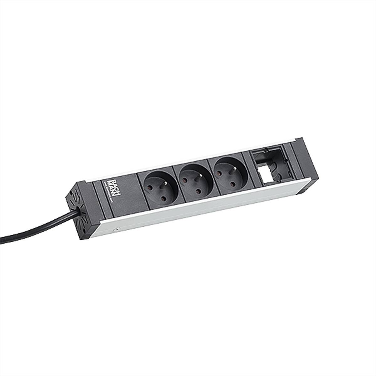 BACHMANN UNIVERSAL 3xUTE 1xCM Strom 3,0m CEE7/7 Steckdosenleisten Facility Produkte