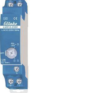 Ein weißes elektrisches Gerät mit der Bezeichnung „Eltako LUD12-230V