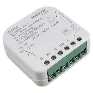ELDAT UP-Empfänger RCJ32EN5001A01-K Easywave bidi 230V 1xWechsler Tasteing. Install.Baumaterial KNX