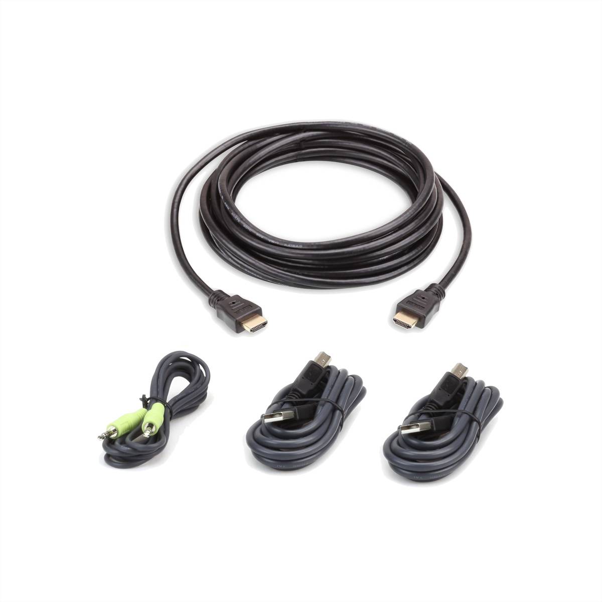 ATEN 2L-7D03UHX4 USB HDMI Secure KVM Kabel Set Adapter- / Konverterkabel