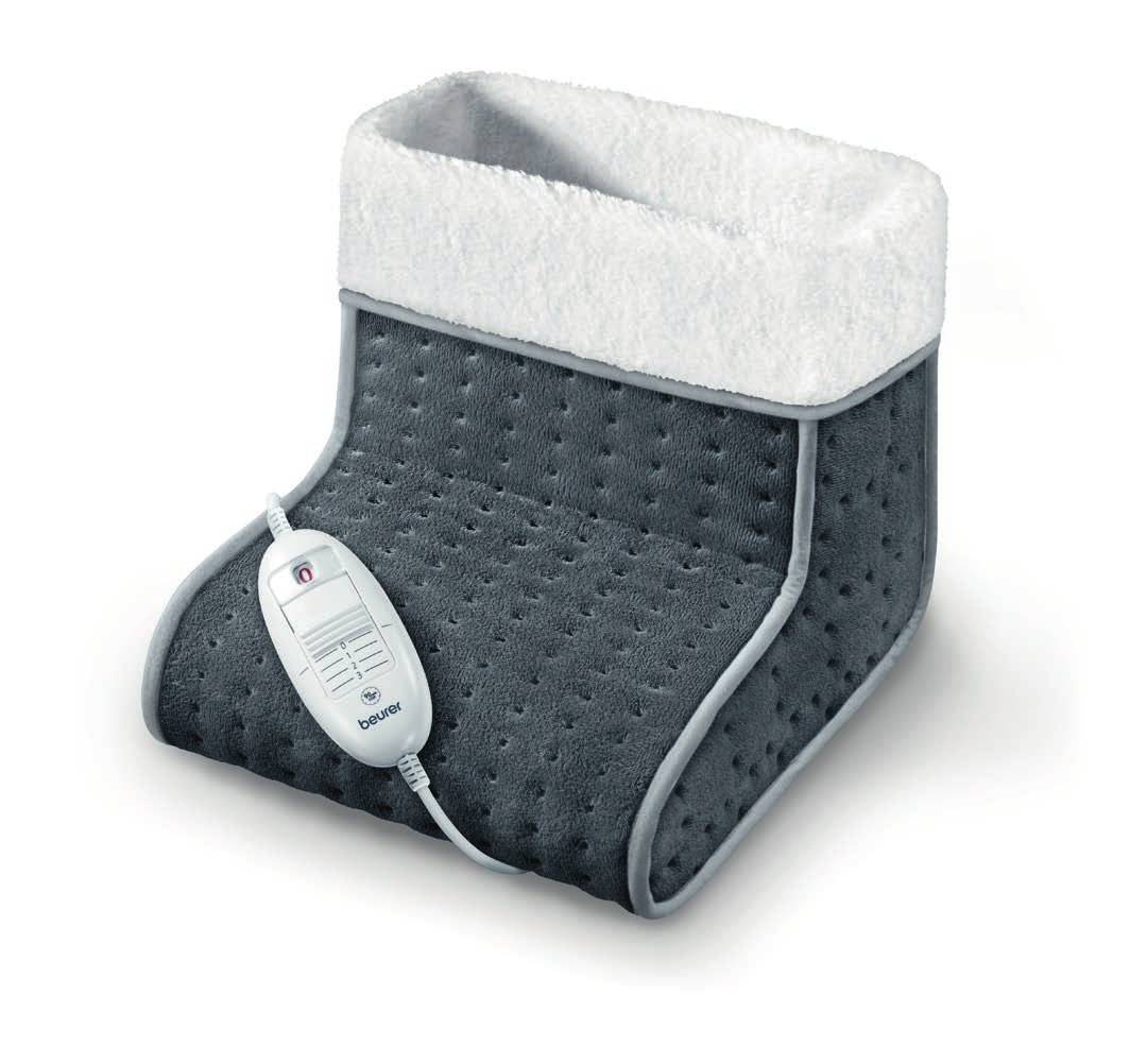 Beurer FW 20 FuÃŸwÃ¤rmer Cosy 531.06 3Stufen 100W grau Teddy-Innenfutter HausgerÃ¤te KleingerÃ¤te