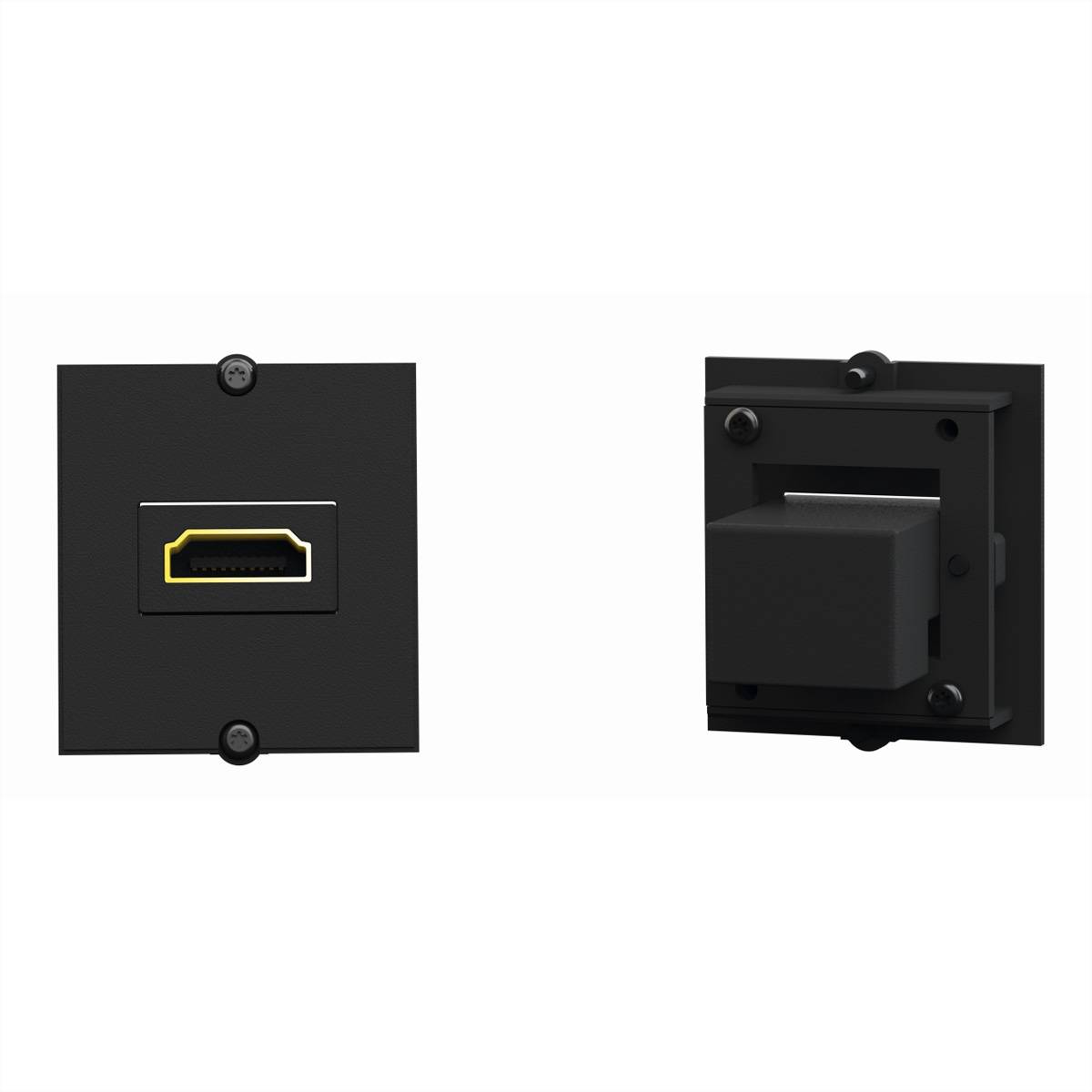 BACHMANN Custom Modul HDMI, abgewinkelt Steckdosenleisten Module