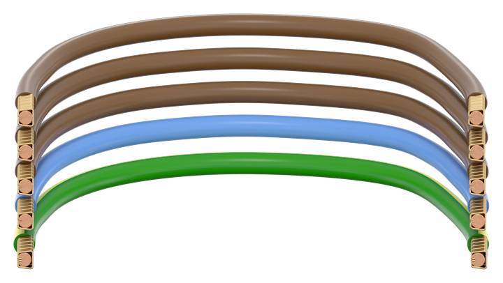 Striebel Abgangsleitung ZLSZA1614 5-polig 16mm² 2CPX054384R9999 Install.Baumaterial