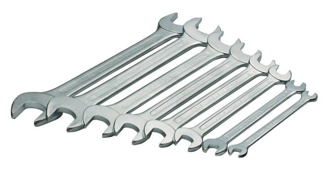 Cimco Maulschlüssel-Satz DIN3110 112310 8-tlg Install.Baumaterial Werkzeug Messgeräte