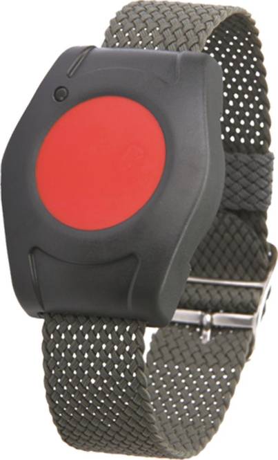 ELDAT Armbandsender RT26E5001-12-23K Easywave 868 MHz 1-Kanal anthrazit Taste Install.Baumaterial