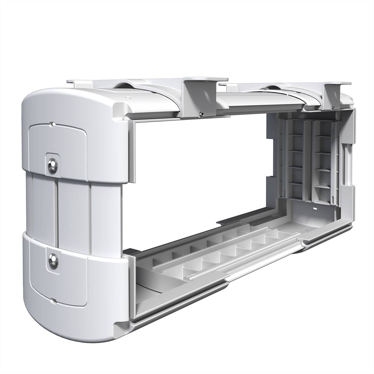 DATAFLEX Katame CPU-Halter klein weiss Büromöbel PC-Halterung