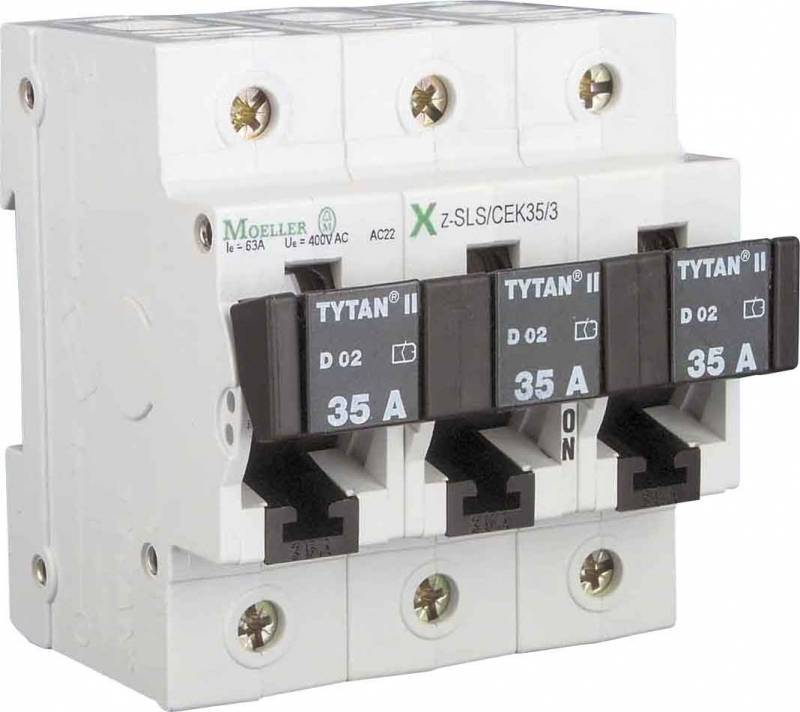 EATON Z-SLS/CEK63/3 Sicherungs 263160 Lasttrennschalter 63A 3p Install.Baumaterial