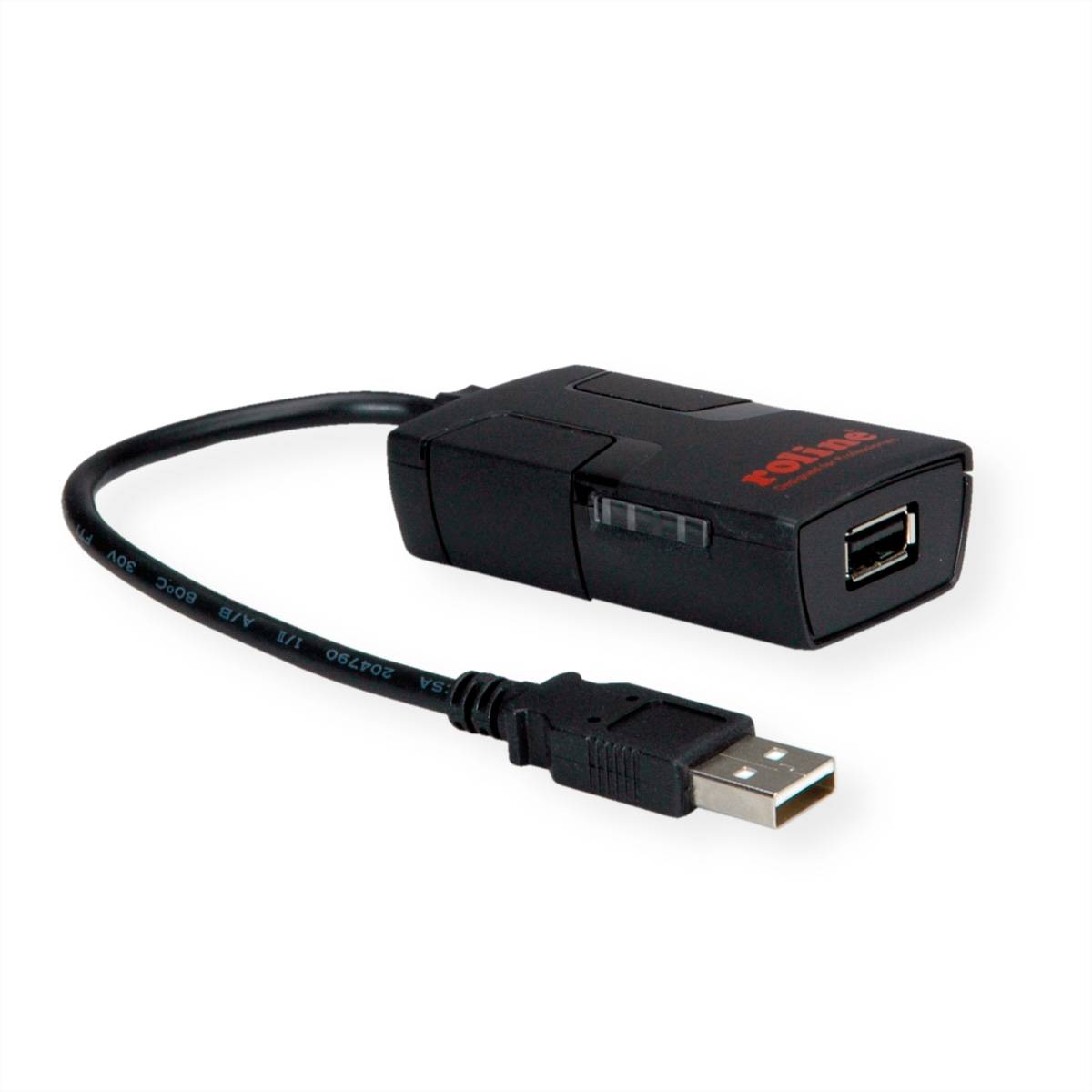 ROLINE Opto Bridge USB-USB Adapter, Terminatoren, Konverter Galvanische Schnittstellentrennung