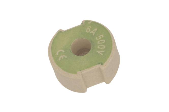 Mersen 01657.006000 DII 6A grün D-Schraub-Passeinsatz (Inhalt 1 Stück) Install.Baumaterial