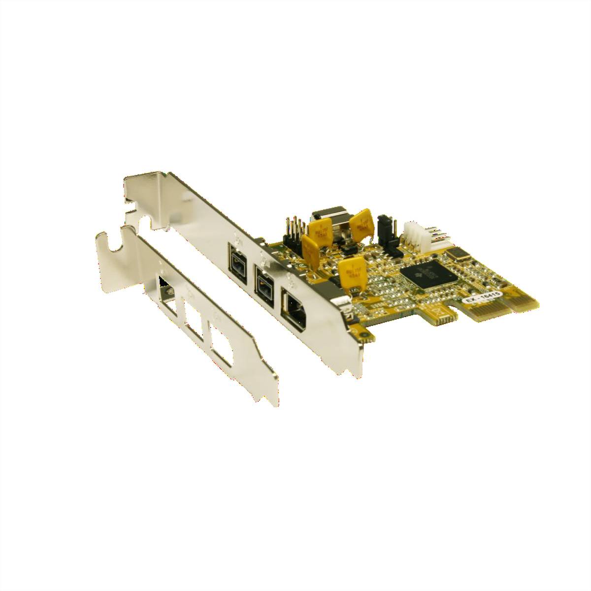 EXSYS EX-16415 PCI Express x1 Karte FireWire IEEE1394b Schnittstellenkarten PCI-Express-Adapterkarte