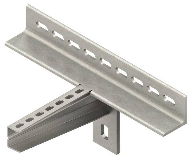 NIED Klemmausleger sehr schwer KTTSS 200 ** 206x240mm feuerverzinkt Install.Baumaterial