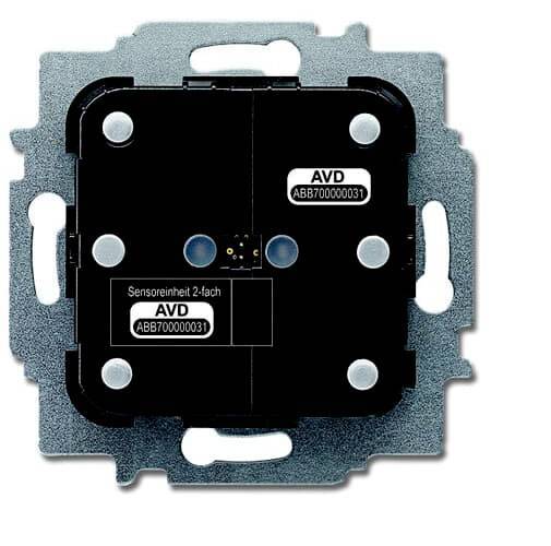 BJ Sensoreinheit 2-fach 6221/2.0 Busch-free@home Install.Baumaterial Schaltermat/Geb.Steu KNX