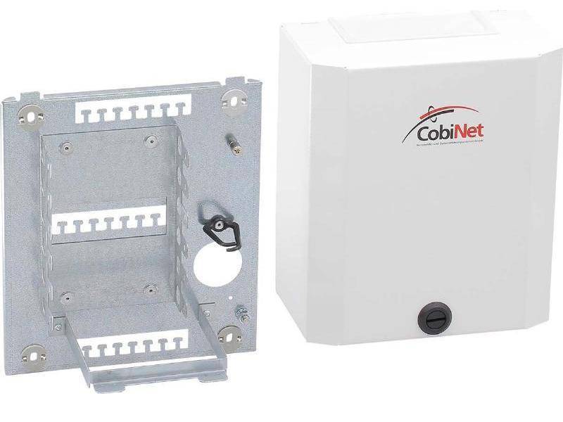 CobiNet 112696 VKA1/Montagewanne Verteilergeh. Stahl f.60DA 203x233x115 Install.Baumaterial