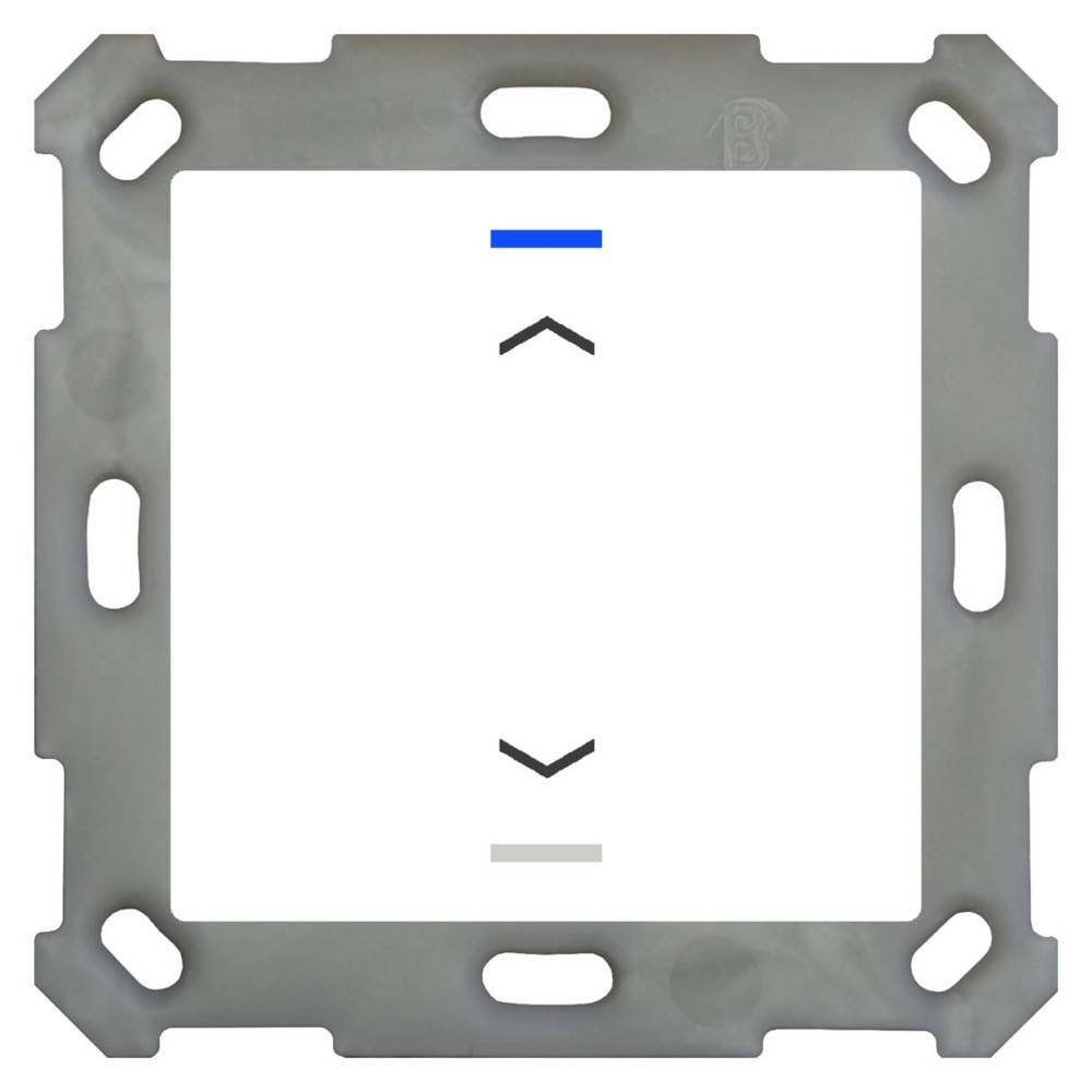 MDT BE-TAL5501.A1 Taster Light 55 1fach RGB-W ReinweiÃŸ glÃ¤nzend Jalousie Install.Baumaterial KNX