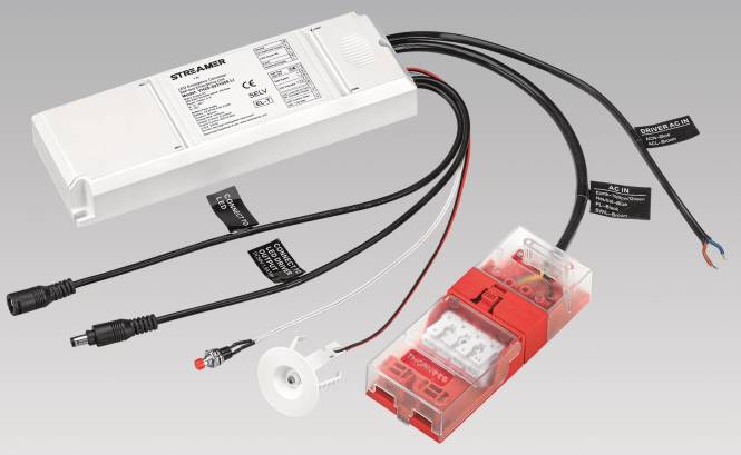 THORN Just E3 Plug&Play Kit 96634428 LED-Notlicht-Set m.Selbsttest LiFePo4 Techn.Licht/Wohnraum