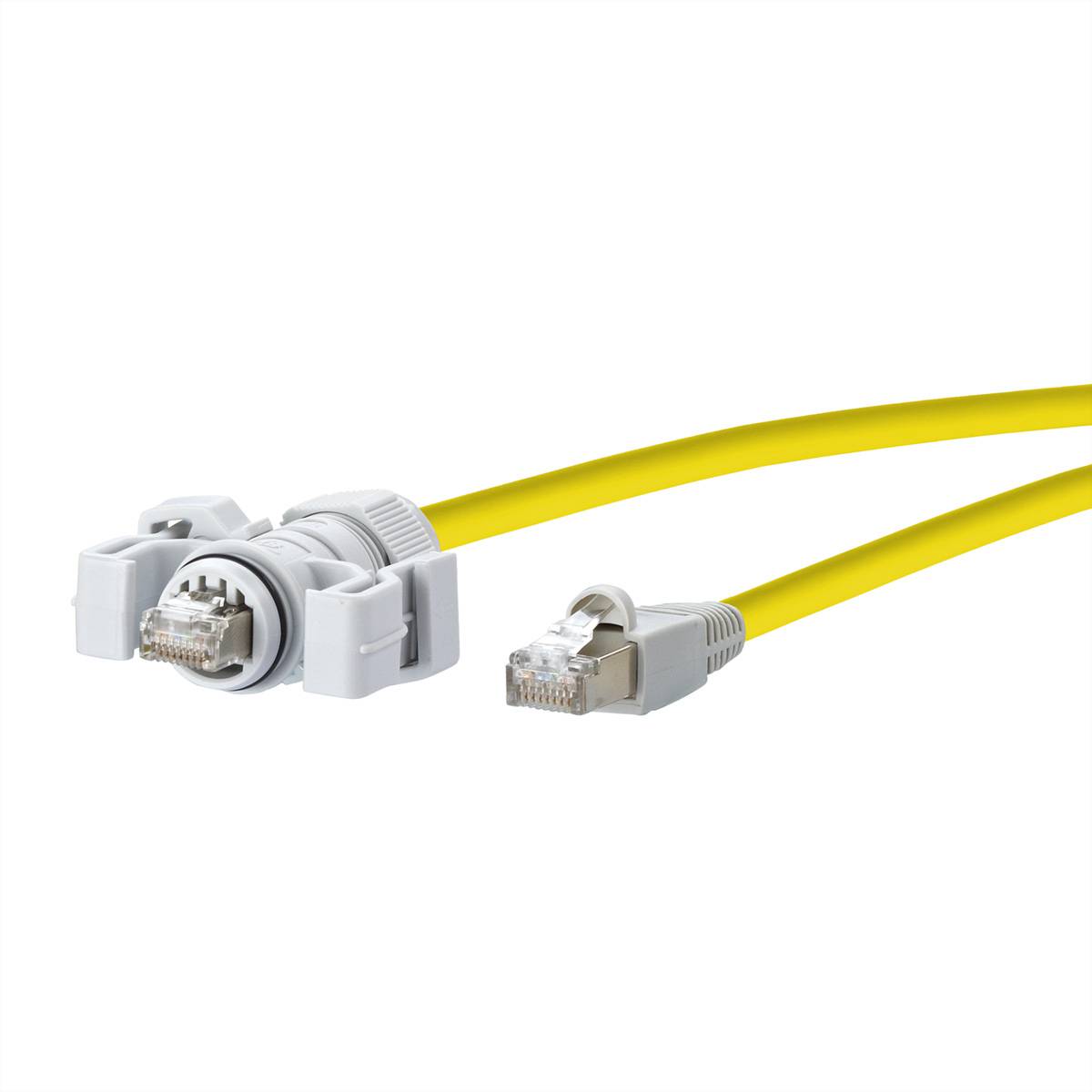 METZ CONNECT E-DAT Industry Patchkabel V6, IP67 - RJ45, 15 m Netzwerkkomponenten Industrial