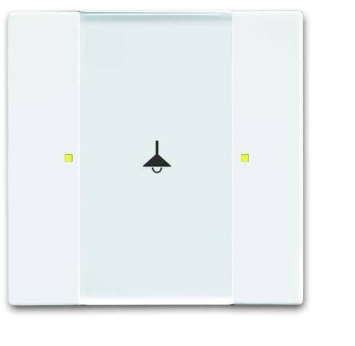 BJ Bedienelement 1/2fach 6125/02-84 Install.Baumaterial Schaltermat/Geb.Steu KNX