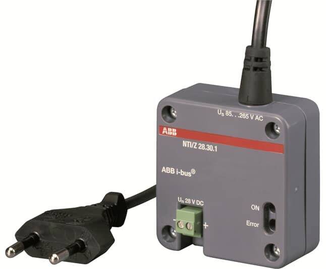 ABB NTI/Z 28.30.1 Inbetriebnahmenetzteil Install.Baumaterial Schaltermat/Geb.Steu KNX