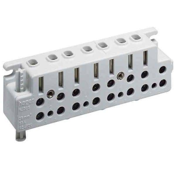Hager ZÃ¤hlersteckklemme universZ KJ30T Drehstrom 63A sperrbar o.TRE-Anschl. Install.Baumaterial