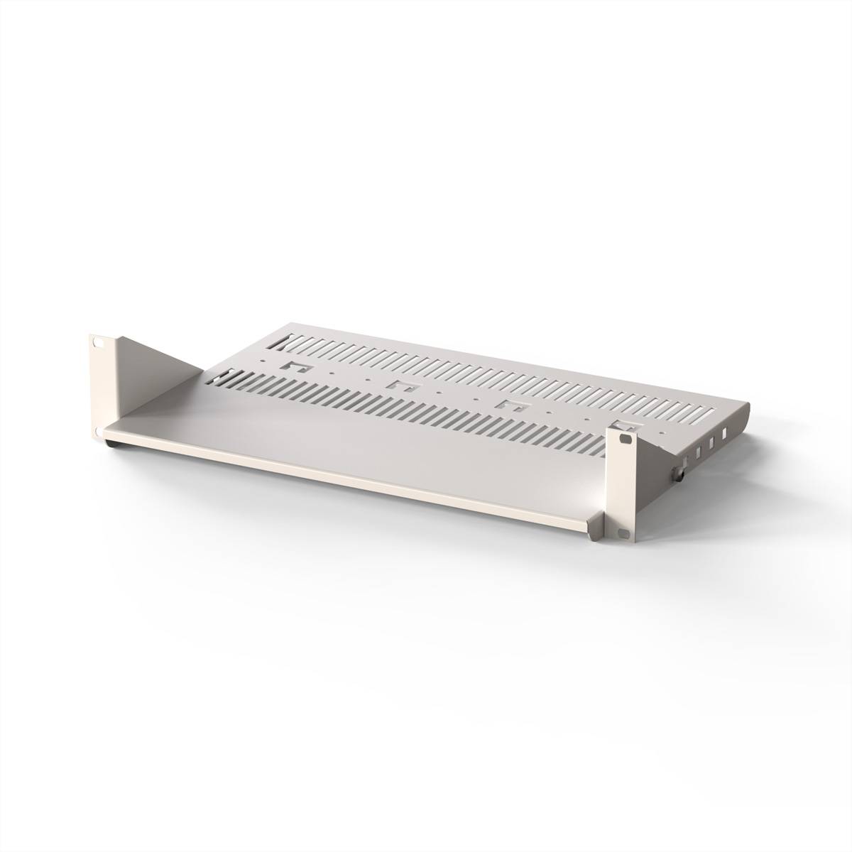SCHROFF 19-Geräteträger, Stellfläche 430 x 300mm, RAL7035 Netzwerk-Infrastruktur Wandschränke