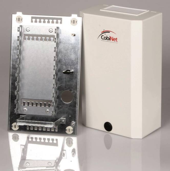 CobiNet 112697 VKA2/Montagewanne Verteilergeh. Stahl f.100DA 203x333x115 Install.Baumaterial