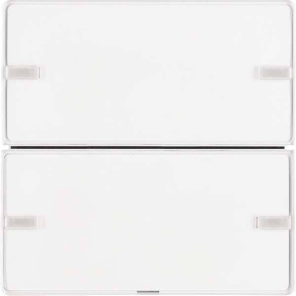 Berker Tastsensor 2fach Komfort 80142329 KNX Q.1/Q.3 polarws samt Install.Baumaterial KNX